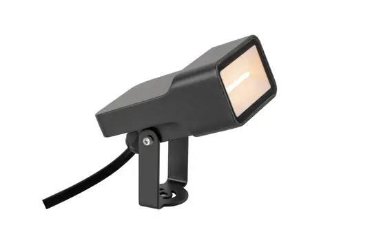 SLV 1008478 Lampe piquet de terre SYNE WIDE 2200 K, 115°, IP65, carré | noir