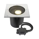 SLV 1009171 Luminaire encastré au sol DALI DASAR XL carré, 3000 K