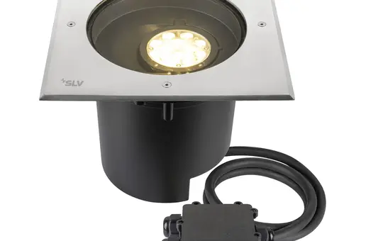 SLV 1009171 Floor Recessed Light DALI DASAR XL square, 3000 K