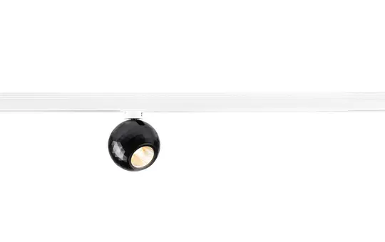 SLV 1010319 Spot 1~ PHASE DYSKO 6,7 W, 2700 K, 36° | blanc/noir