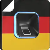 EKEY 503701 Fingerprint Set xLine Flush-mounted, WM adhesive film included | Black