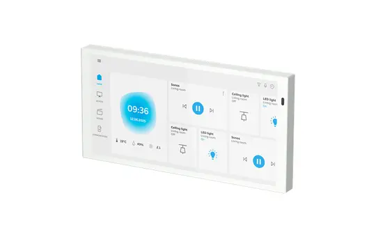 BUSCH-JAEGER TP/U7.1.11-811 IQ-Touch Panel LAN + Wi-Fi | White | 7 inches