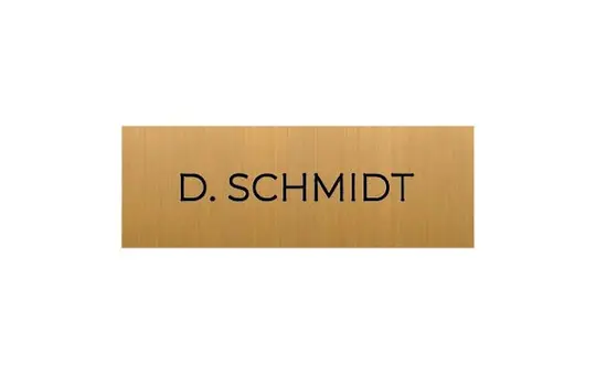 DOORBIRD D11x Nameplate for D11x (423897878)  | 