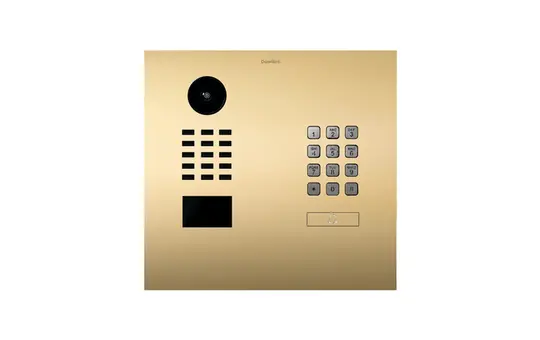 DOORBIRD D2201KH IP video indoor station (429659784) 1-gang | Brass look