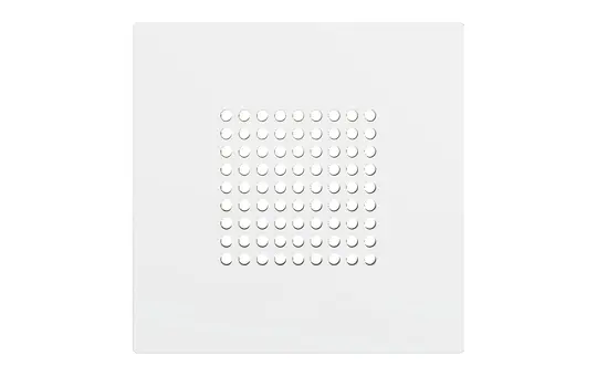ZENNIO ZS55CRBOXMW ZENNIO Cache-sonnette KNX ZS55 RingBOX Blanc mat
