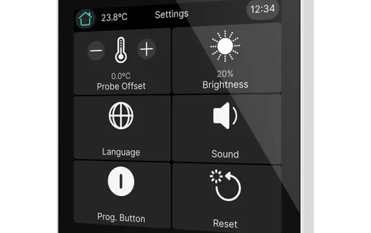ZENNIO ZVICX40W KNX Touch Sensor CX40 White