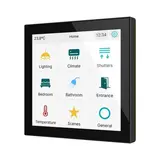 ZENNIO ZVICX40A KNX Touch Sensor CX40 Black