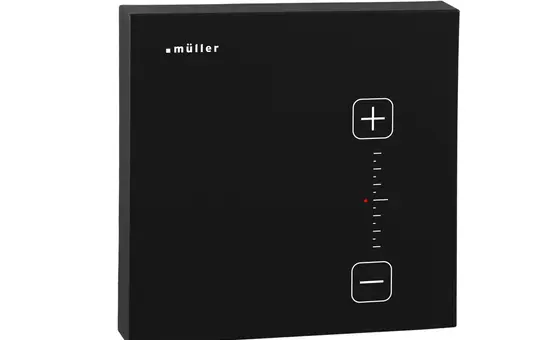 MÜLLER TS3112knx RAL 9005 deep black KNX room temperature controller  |  | 
