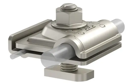 OBO BETTERMANN 5051520 Earthing Clamp For PV mounting systems, universal