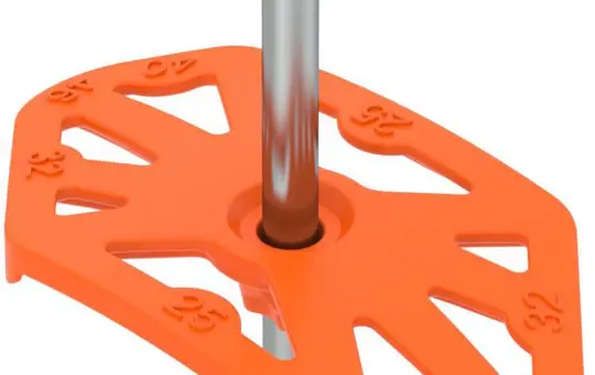 OBO BETTERMANN 2222837 Nagel-Fix 2.0 Avec clou en acier | 40 mm