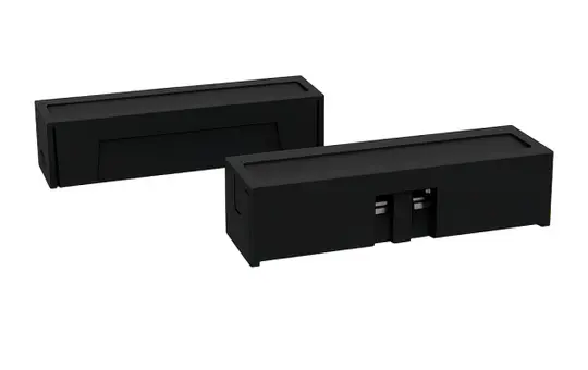 ZENNIO 990000305 Magnetkontakt Montage en surface/porte/fenêtre, grand | Noir