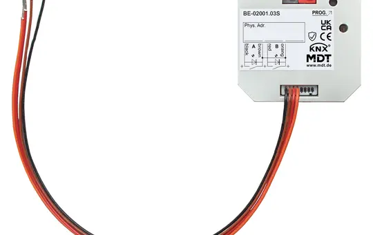 MDT BE-02001.03S KNX-Secure Tasterschnittstelle UP potentialfrei 