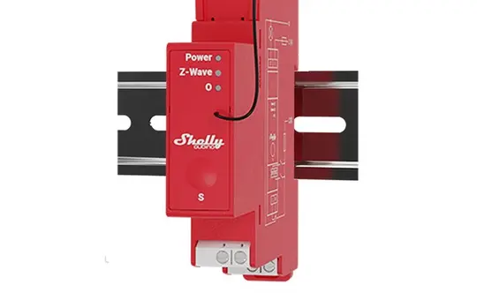 SHELLY W Pro 1PM Z-Wave-Schaltaktor Pro UP 