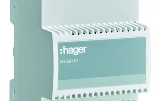 HAGER HTG911H power supply 24 V REG 2.5A