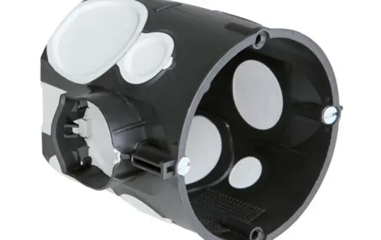 KAISER 1556-21 flush-mounted device box airtight, including screws | 66 mm