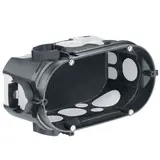 KAISER 1656-21 flush-mounted device box 2-fold, airtight | 68 mm