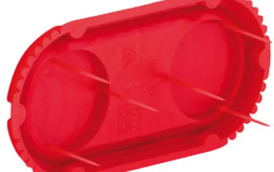 KAISER 1181-56 signal cover for double device junction box