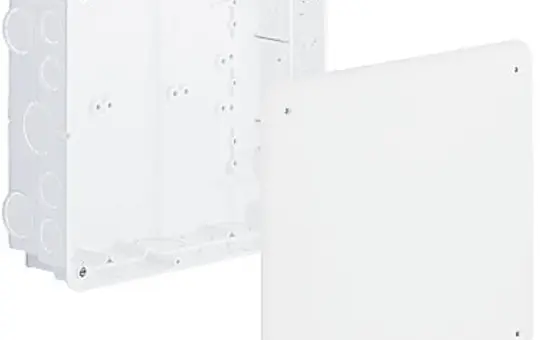 KAISER 1097-92 flush-mounted connection box Lid, VDE, halogen-free | 238x208 mm