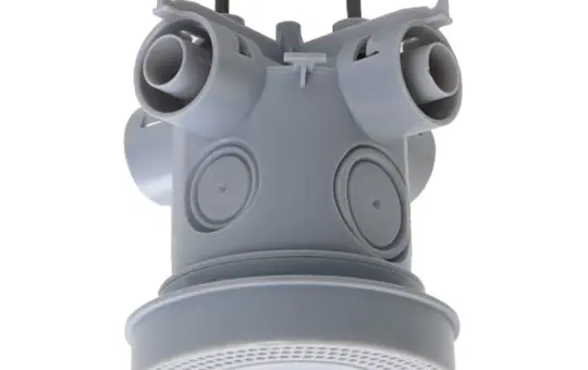 KAISER 9959 universal ceiling/wall outlet In-situ concrete | Ø 48 mm