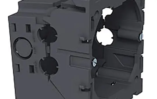 OBO BETTERMANN 6288610 device installation box 1-fold, foldable, halogen-free | iron gray