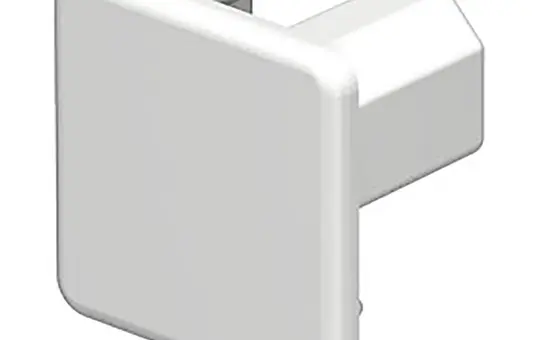 OBO BETTERMANN 6193129 end piece WDK pure white | 20x20 mm