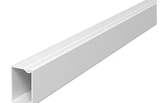OBO BETTERMANN 6191126 cable routing channel plastic | pure white | 40x40 mm