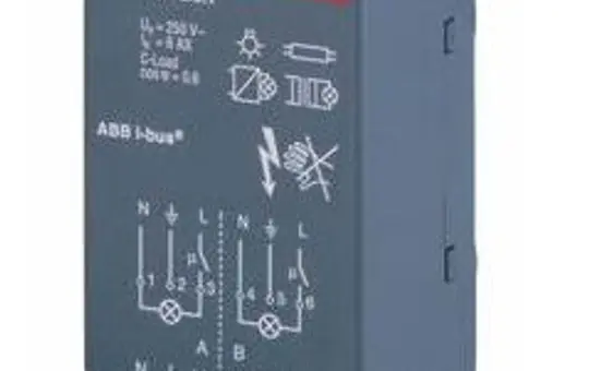 ABB SA/M2.6.1 Switch actuator module for room controllers 2-fold, 6 A