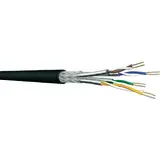 DRAKA UC900SS23/14P data cable Cat. 7 earth loss (1000MHz) Sold by the meter | black | 4x2x23 AWG