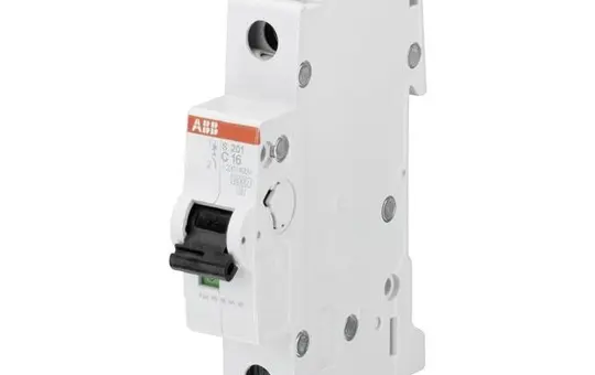 ABB S201-C16 circuit breaker 1-pole type C 16 A