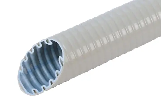 FRÄNKISCHE 25310016 PVC corrugated pipe FFKu-EL-F M16 | gray
