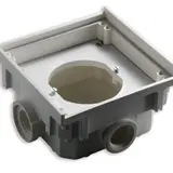 ABL 1632500 Built-in socket base part, empty housing 1-fold