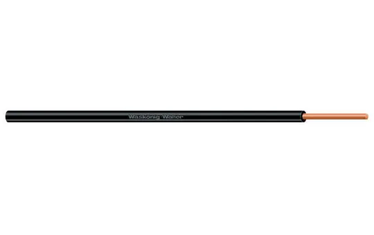 PVC core cable rigid H07V-U2.5swRi.100 Ring 100 m | black | 2,5 mm²