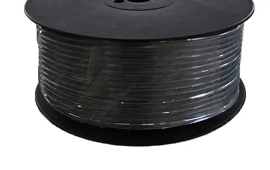 Speaker cable 2.5 mm² 2X2.5/0.20sw/rt100m coil Spool 100 m | black/red | 2x2,5 mm²