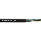 Rubber hose cable up to 750 V with PE H07RN-F4G2.5S Sold by the meter | 4G2,5 mm²