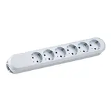 BACHMANN 381.246K table socket SMART 6-fold | white | keine