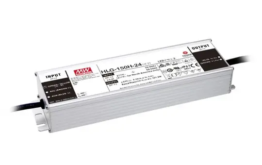MEANWELL HLG-150H-24A HLG 24V LED switching power supply 150W