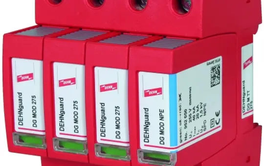 DEHN 952310 surge arrester type 2 4-pin, TT