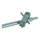 DEHN 620015 connection clamp St/tZn oblique | 20 mm