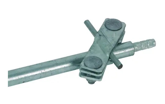 DEHN 625015 connection clamp St/tZn oblique | 25 mm