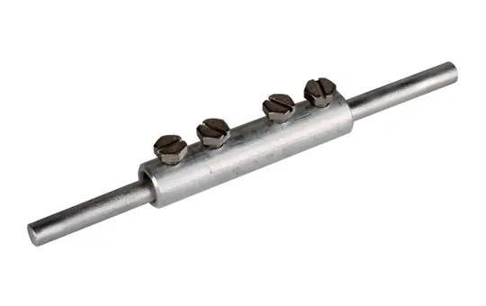 DEHN 385213 connecting sleeve Aluminum | 8 mm