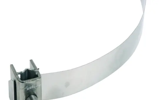 DEHN 106323 band pipe clamp V2A | 50-300 mm