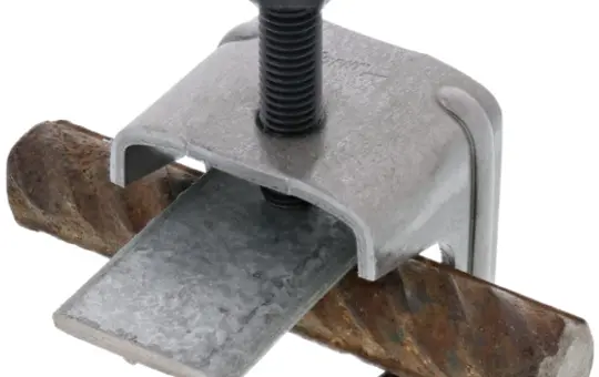 DEHN 377100 connection bracket St/tZn with clamp