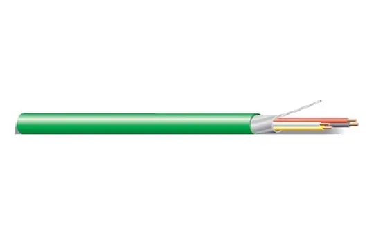 KNX EIB bus cable YCYM halogen-free HCHM2x2x0.81M Sold by the meter | green