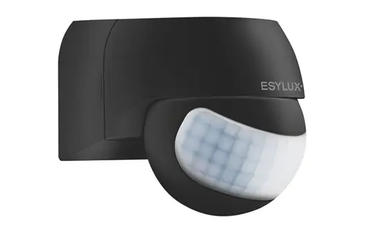 ESYLUX EM10055096 motion detector MD Basic 180°, 12 m, wall detector | black