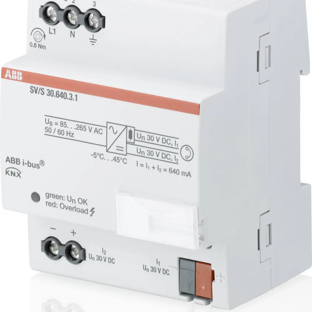 ABB SV/S30.640.3.1 KNX bus power supply 640mA buy online at Voltus ...