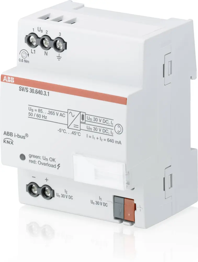 Sv Power ABB SV/S30.640.3.1 KNX bus power supply 640mA buy online at Voltus ...
