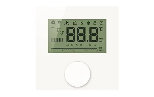 MÖHLENHOFF 130232 room temperature controller Alpha Control | white