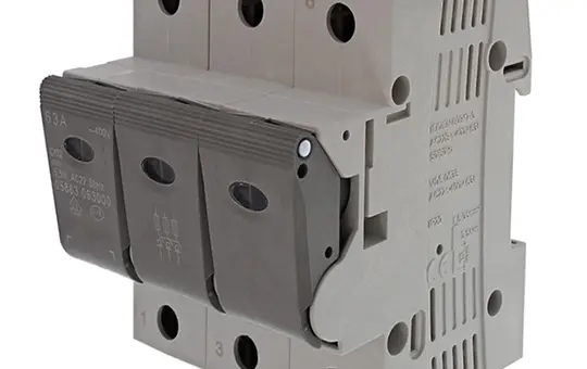 MERSEN 5863063000 switch disconnector 3-pole D02, 63 A