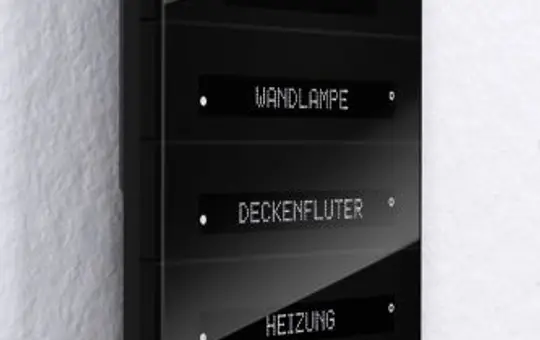 ENERTEX 1157-01-sw KNX room controller Premium | black anodized