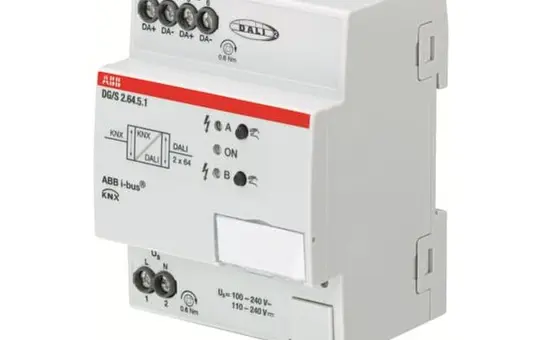 ABB DG/S2.64.5.1 KNX DALI gateway 2-fold, DT8